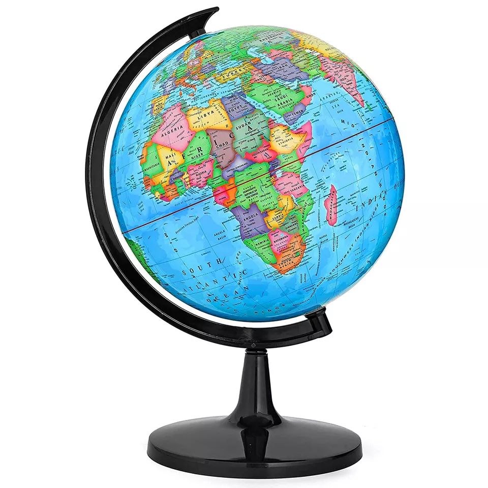 Original 32cm diameter world globe, Globe World Map -round Exclusive Offer 2025
