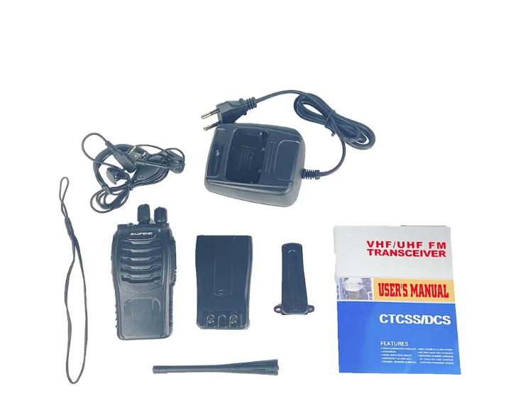 Exclusive Offer for 2pcs/LoT Original Baofeng BF-888S Walkie talkie Two-way radio set BF 888s UHF 400-470MHz VoIP Phones Device