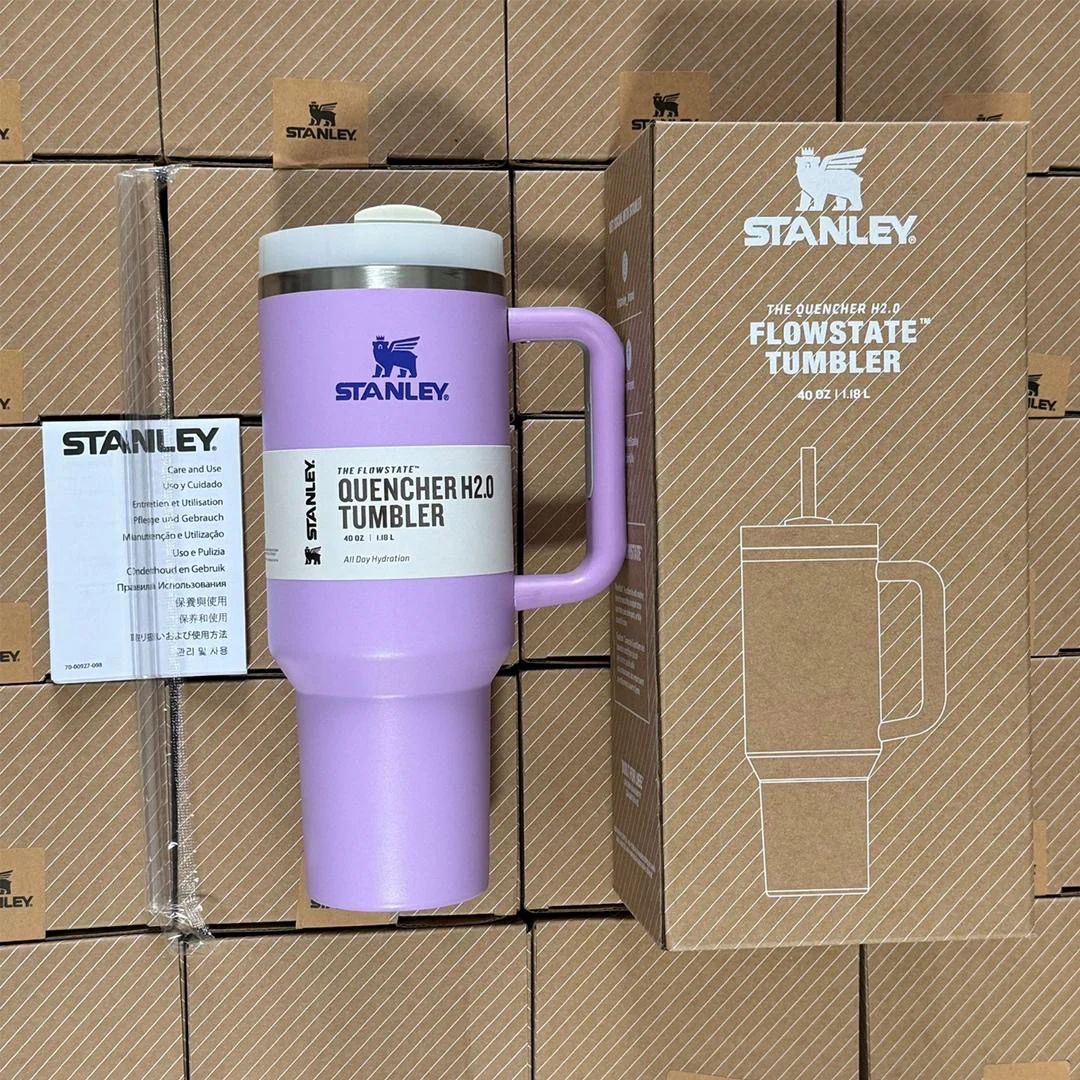 Best Quality & Original Stanley Cup Offer 💫✨🔥 Tumbler cup with lid and straw for hot and iced coffee. Buy when the offer lasts