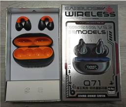 YYK-Q71 Wireless Bluetooth Headphones Non-In-Ear, Clip-On, Noise Cancelling, Highly Compatible, Long battery life.