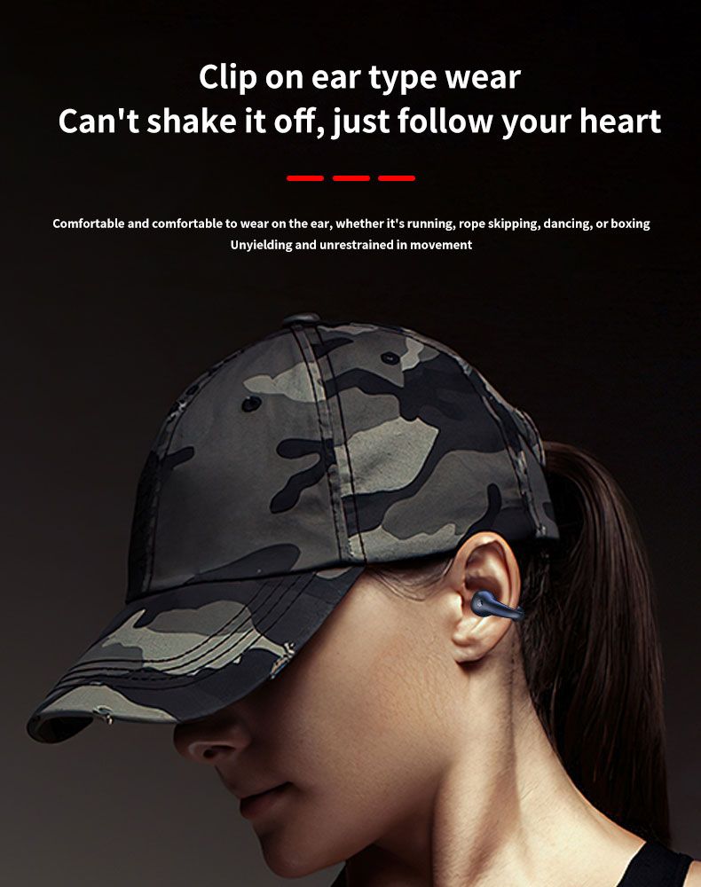 YYK-Q71 Wireless Bluetooth Headphones Non-In-Ear, Clip-On, Noise Cancelling, Highly Compatible, Long battery life.