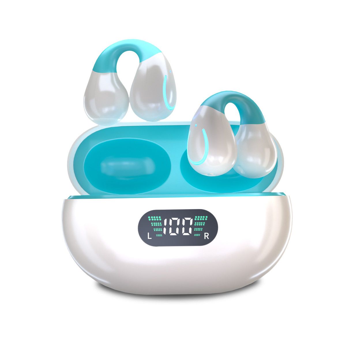 YYK-Q71 Wireless Bluetooth Headphones Non-In-Ear, Clip-On, Noise Cancelling, Highly Compatible, Long battery life.