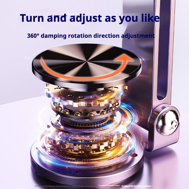Metal Rotating Phone Tablet Desktop Stand Foldable Storage 360° Rotation