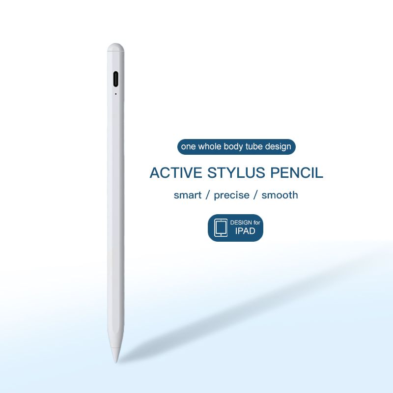 JD18-P iPad Stylus - Tilt Sensitivity, Palm Rejection, Quick Note, and 8-Hour Battery for iPads (2018+)