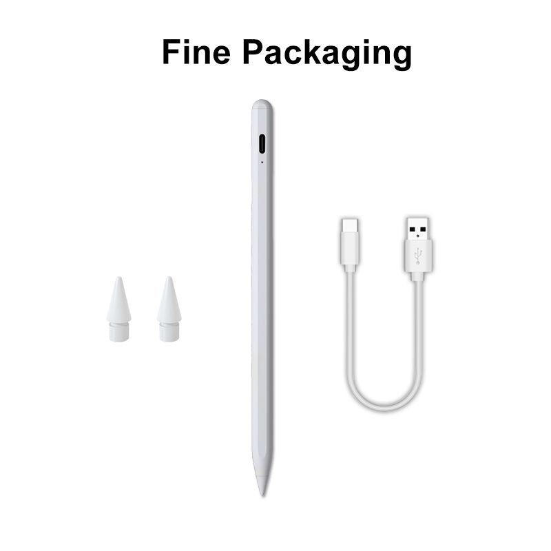 JD18-P iPad Stylus - Tilt Sensitivity, Palm Rejection, Quick Note, and 8-Hour Battery for iPads (2018+)