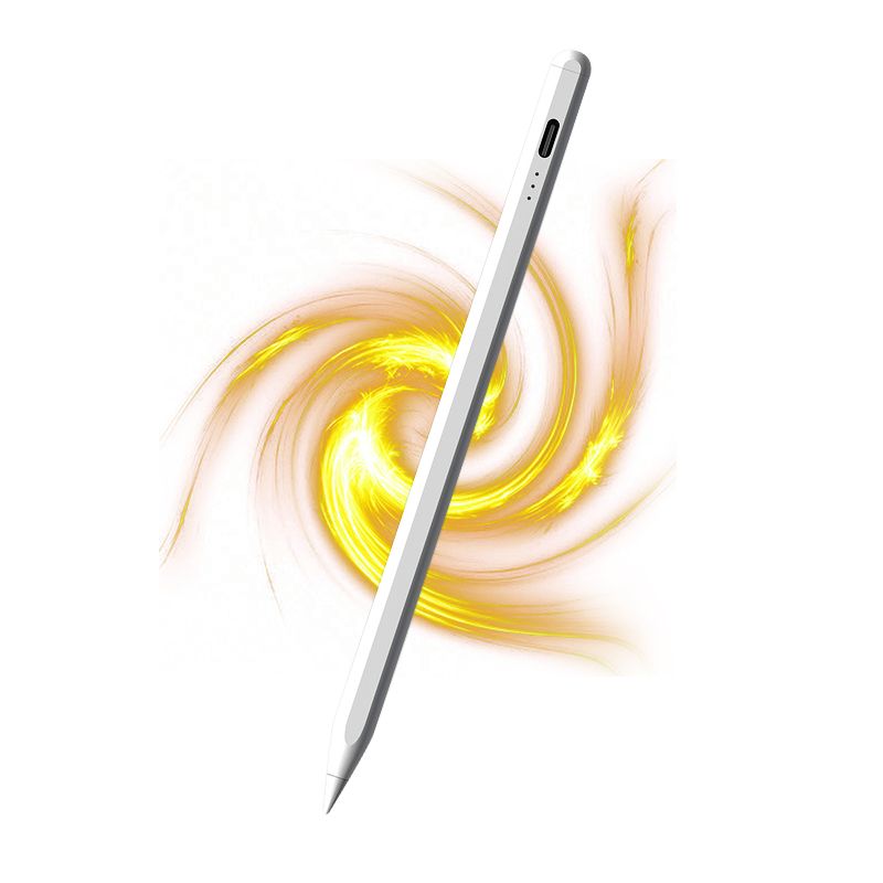 JD19-P iPad Precision Stylus - 3 LED Power Display, Tilt Sensitivity, and 8-Hour Battery for iPads (2018+ & M4 Series)
