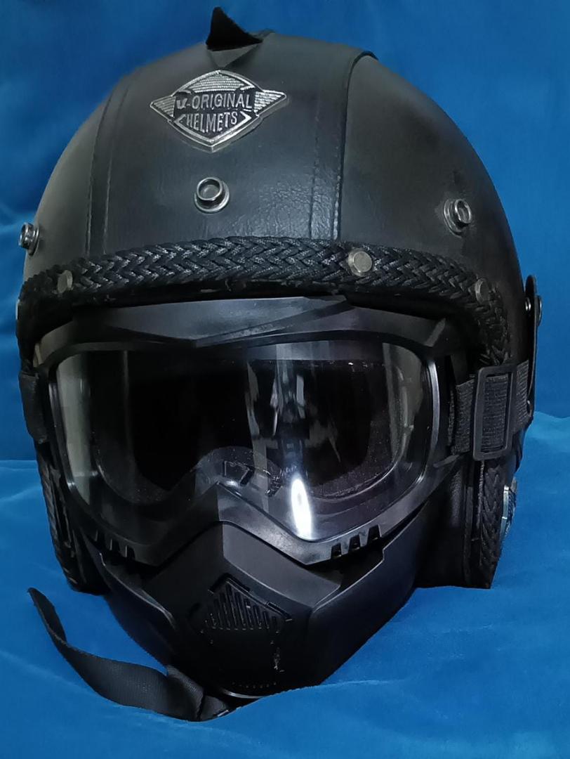 2 in 1 Motor Bike Visor, chemical gas motor mask, Bikers,