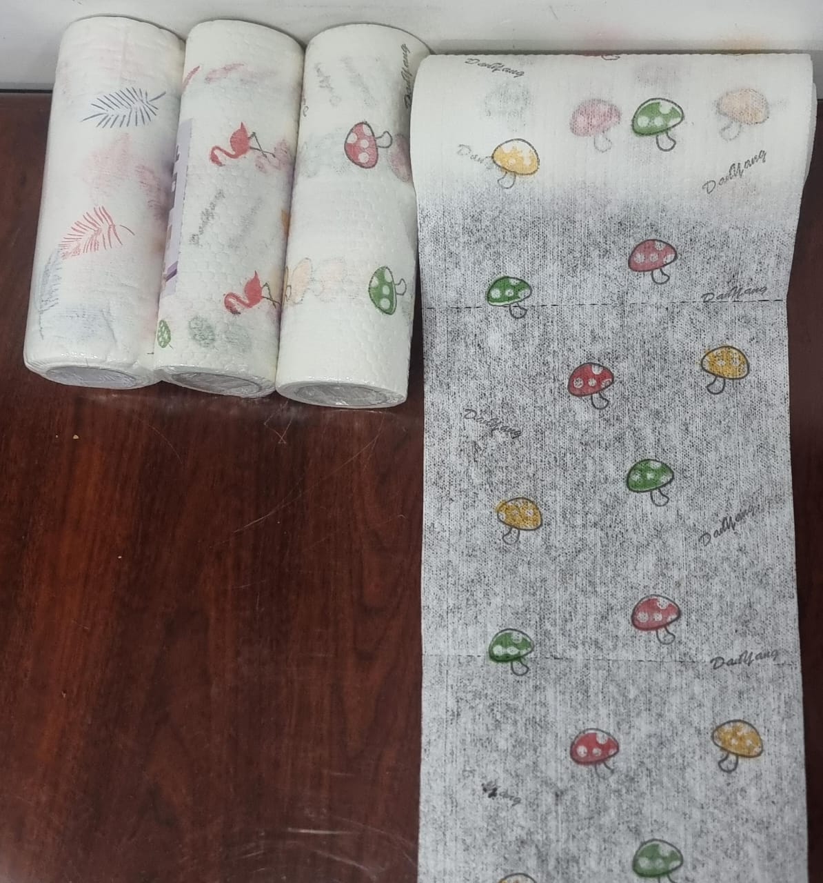 High Quality Eco Friendly Bamboo Reusable Kitchen Paper Towels Bamboo Pulp Toilet Paper