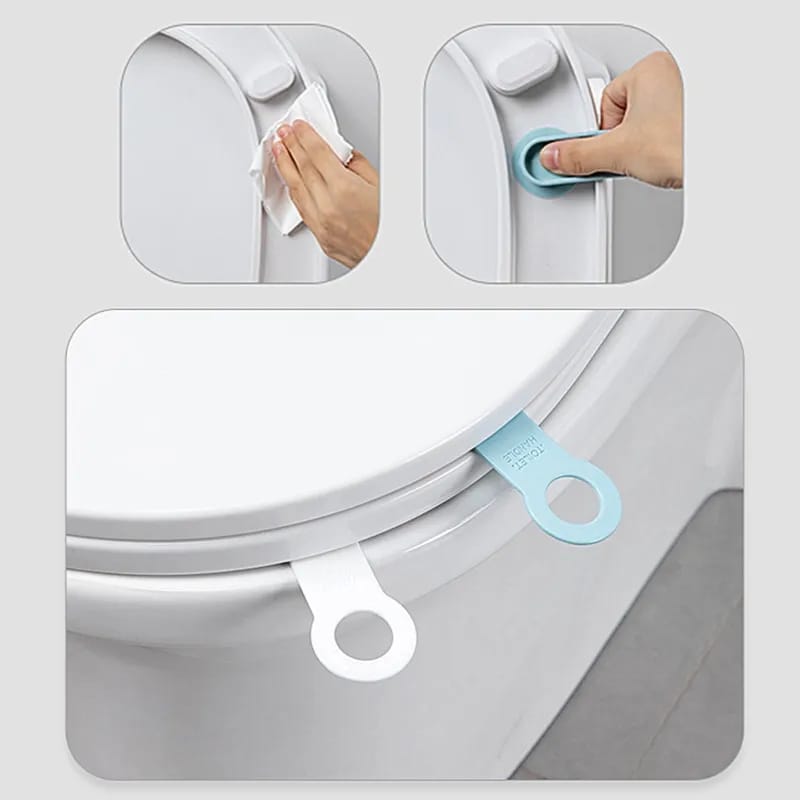 Toilet Seat Cover Lifter Sanitary Closestool Seat Cover Lift Handle Lid Lifer Toilet Seat Lifter Bathroom Tool