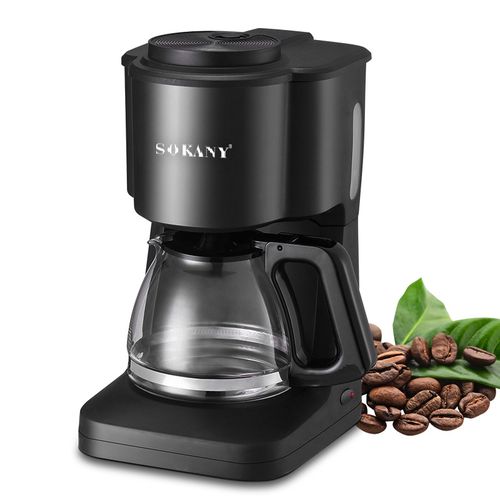 Sokany Coffee Maker Machine Coffee Breakfast Maker Sk-124 Automatic Home Office Coffee Machine With Pot