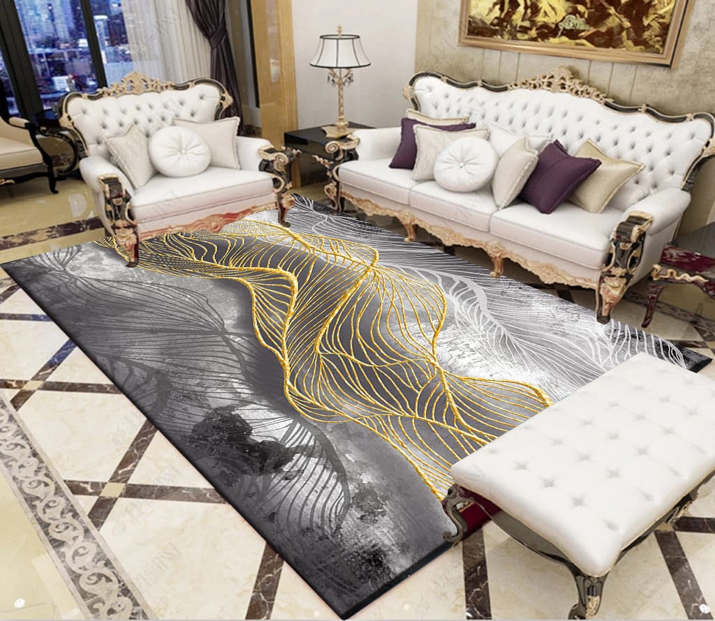 Quality Classy 3D or HD 5*8 Carpets With Antislip Lower Side Table or Dinning  or Bedroom Mat Rug Carpet