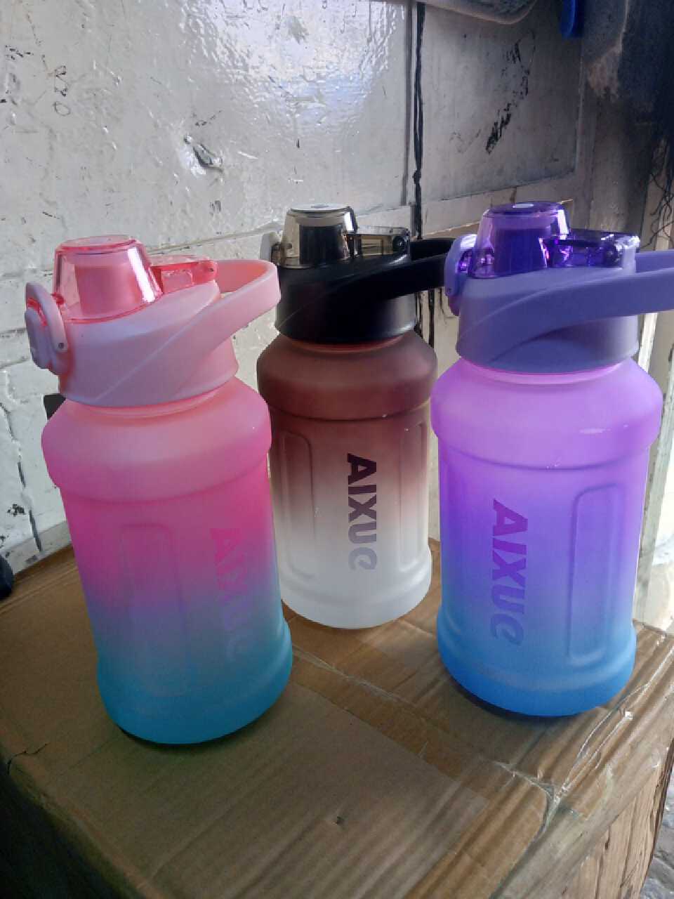 Classic Aixuc Water  bottle Stay hydrated and motivated through the Day with Water or Juice Bottle