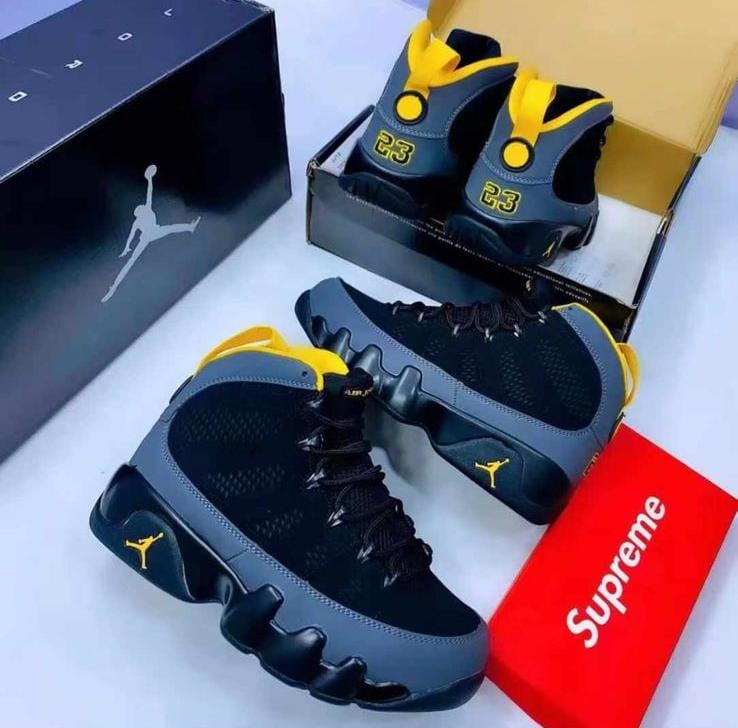 Latest 🔥Original jordan 9 retro "Black History" 🔥 cute and demure ✴️breathable  Unisex Sneakers🔥🔥