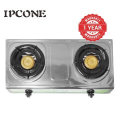 IPCONE 7102  Double Gas Cooker Auto lgnition Double Burner Gas stove gas cooker 【hot】gas cooker/stove gas cooker cooking gas cooker burner gas cooker stainless