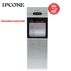 IPCONE  3 Taps - Hot & Cold & Normal standing Water Dispenser with Storage Cabine Household Appliance 3 Faucets Kitchen Appliance