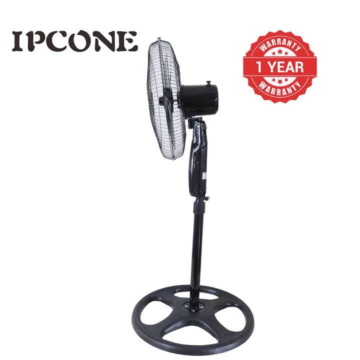 IPCONE 16 Inch Stand Fan -5 Blades 3 Speed Powerful motor Fan Electric Floor Fan Cooling Fan Cooler Floor Fan