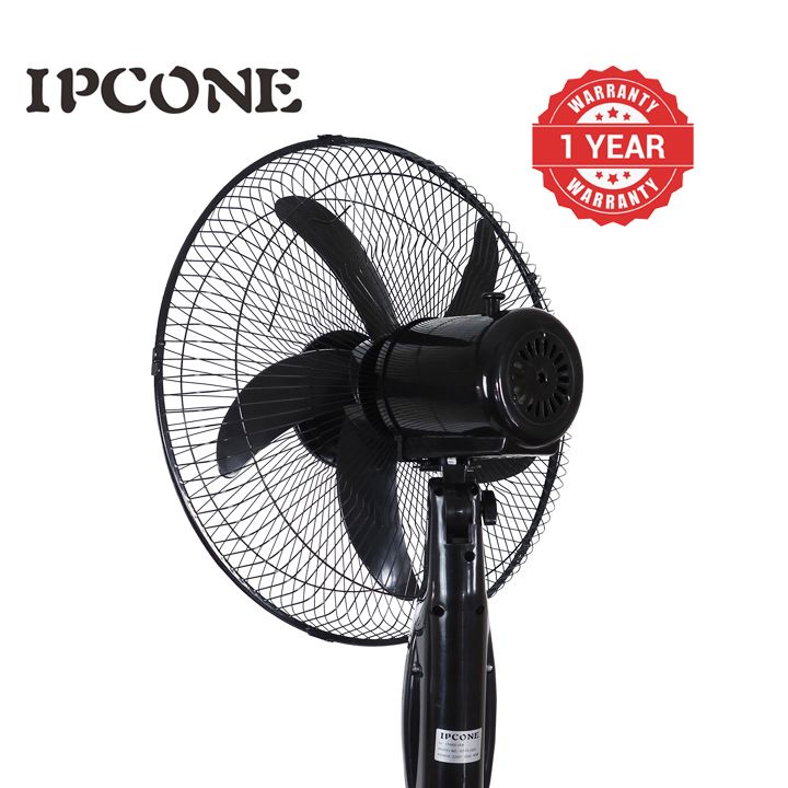 IPCONE 16 Inch Stand Fan -5 Blades 3 Speed Powerful motor Fan Electric Floor Fan Cooling Fan Cooler Floor Fan