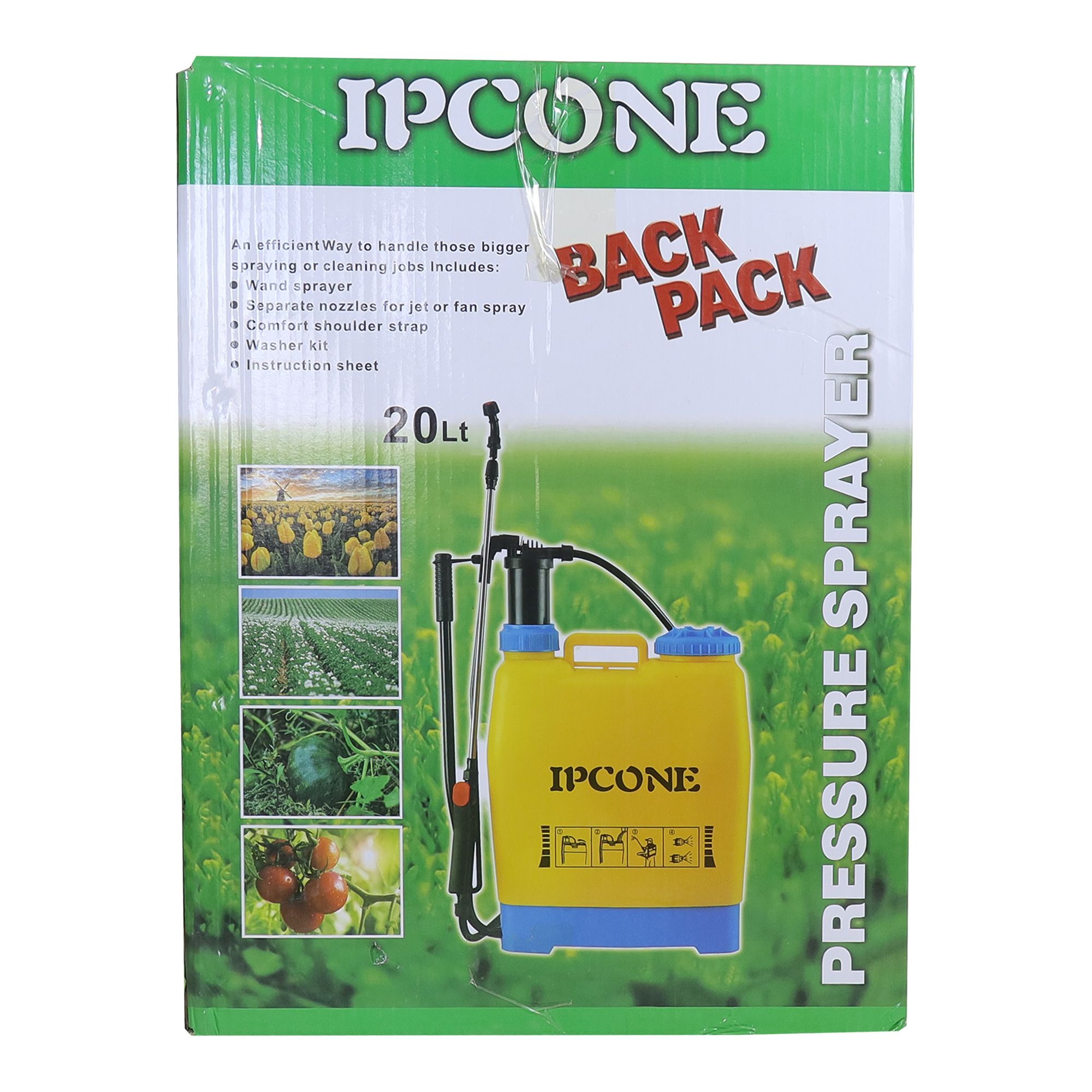 IPCONE 20L Knapsack Sprayer/Backpack Sprayer Pest Control Pest Repell Pesticide Pest Repellent Tool Irrigation Sprayer Pump Spray