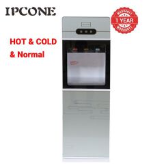 IPCONE  3 Taps - Hot & Cold & Normal standing Water Dispenser with Storage Cabine Household Appliance 3 Faucets Kitchen Appliance