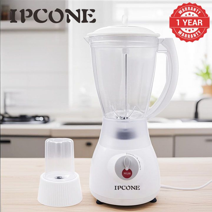 IPCONE1.5L 2 In 1 Motor Stainless Steel Blender HT-JD-004 Quality With Grinder Juicer