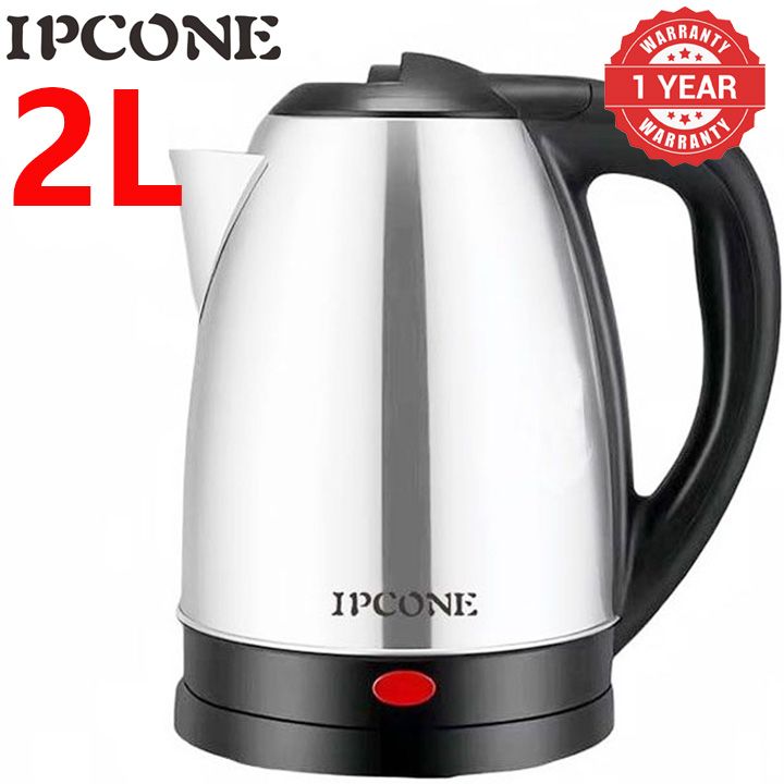 IPCONE 2L 1500W 2L Energy Efficient Electric Water Kettle Heater Jug Cordless Stainless Steel Electric Kettle 2l Kettle Kettle kitchen appliance small applicance kettle boiling water kettle household as picture,2L