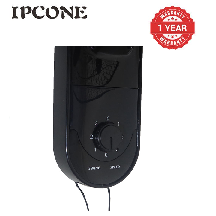 IPCONE 16 Inch Stand Fan -5 Blades 3 Speed Powerful motor Fan Electric Cooling Fan Cooler Wall Mounted Fan