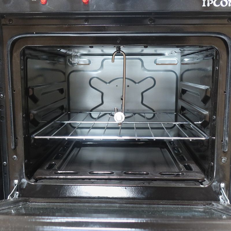 IPCONE 3 Gas +1 Hotplate Free Standing Gas Cooker Kitchen Appliance with 60L Electric oven WLD-560-3G1E