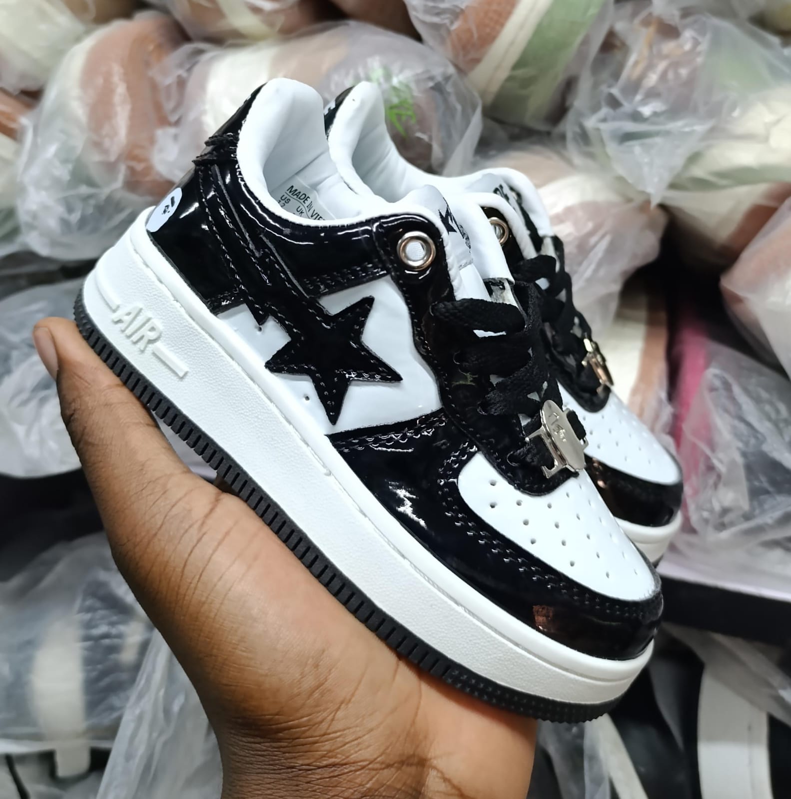 KIDS BAPESTAR LATEST VERSION SNEAKERS UNISEX FASHIONABLE