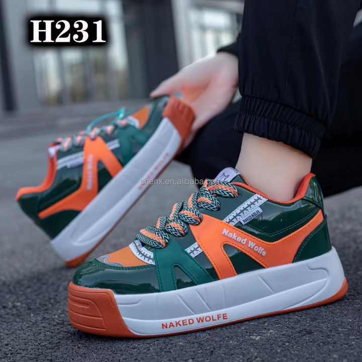 ⚡NAKED WOLF 🐺LATEST/ORIGINAL/🔥🔥 High quality naked WOLF ⚡L breatherble sneakers Multicoloured fashioned UNISEX ladies mens and kids fashioned classic sneakersshoes🔥all colours available very 🔥🔥