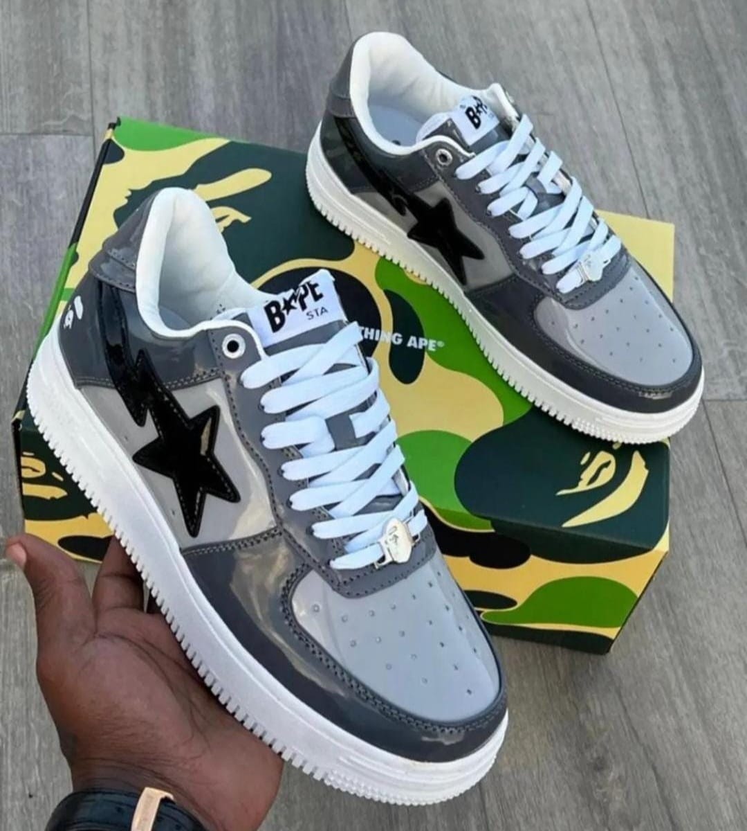Bapestar high quality fashion sneakers men/women bapestar breathable all weather wearing sneakers 🔥🔥