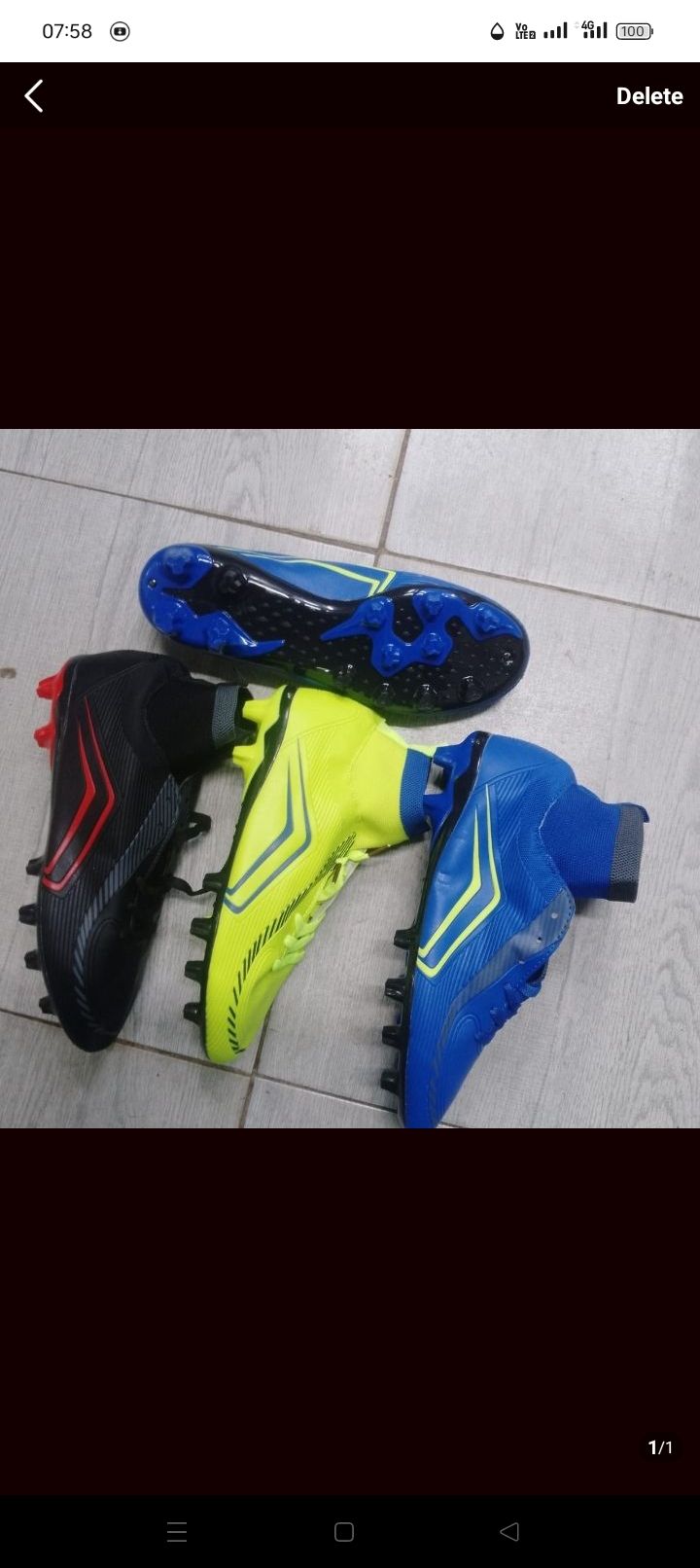 Football boots ⚡⚽ SOCCER/football boots latest version 💥 High quality original trainers boots⚽ tried and confirmed good quality ❤️‍🔥
