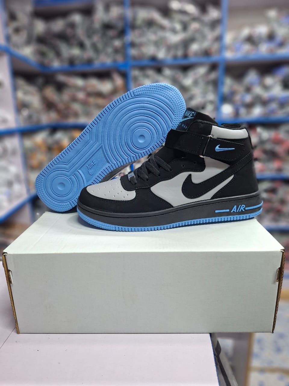 ORIGINA/LATEST/ NEW ARRIVAL ⚡High quality Air force 1 high boot UNISEX fashioned high boot for all,❤️‍🔥 all wearing men/women/ladies classic fashioned breatherble 🔥very cute sneakers❤️‍🔥