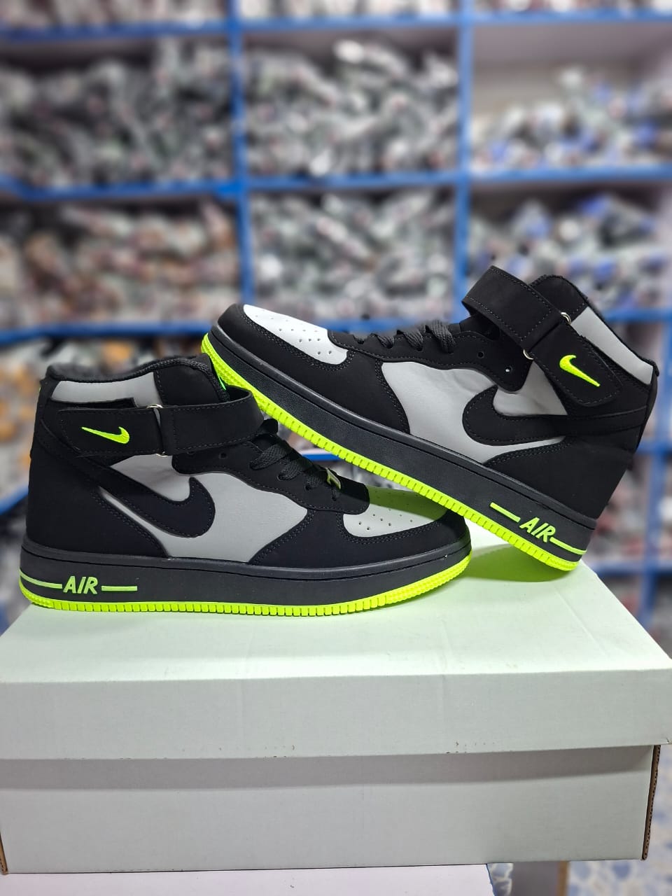 ORIGINA/LATEST/ NEW ARRIVAL ⚡High quality Air force 1 high boot UNISEX fashioned high boot for all,❤️‍🔥 all wearing men/women/ladies classic fashioned breatherble 🔥very cute sneakers❤️‍🔥