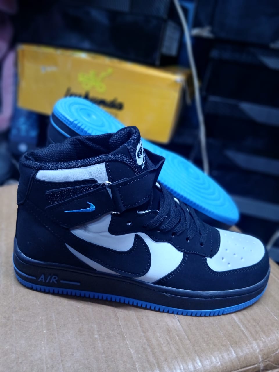 ORIGINA/LATEST/ NEW ARRIVAL ⚡High quality Air force 1 high boot UNISEX fashioned high boot for all,❤️‍🔥 all wearing men/women/ladies classic fashioned breatherble 🔥very cute sneakers❤️‍🔥
