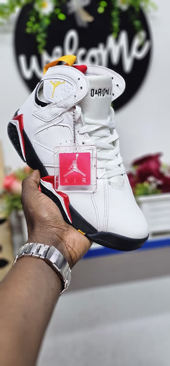 ⚡JORDAN 7CLASSIc⚡ HIGH QUALITY ⚡CLASSIC Fashioned Men"s breatherble original leather Jordan sneakers New fashion men's sneaker shoes❤️‍🔥very cute as in picture, matching all out fits and colours❤️‍🔥