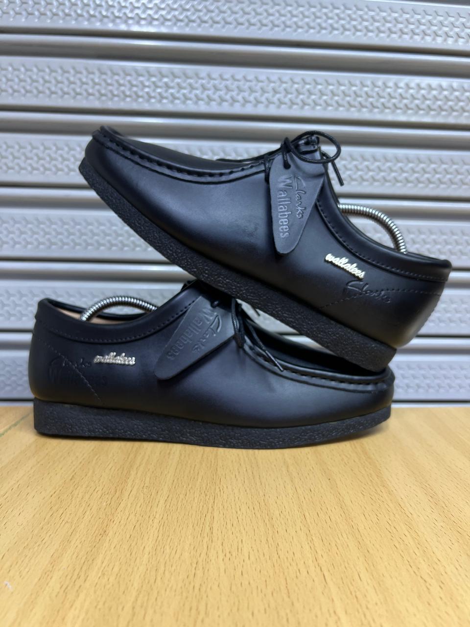 ⚡HIGH QUALITY CLARKS ❤‍🔥MEN'S Classic wallebes clarks wetlook men shoes suitable with all men wearing mostly official on exact size and fitting .The the durable men shoes ever good to walk,waterproof