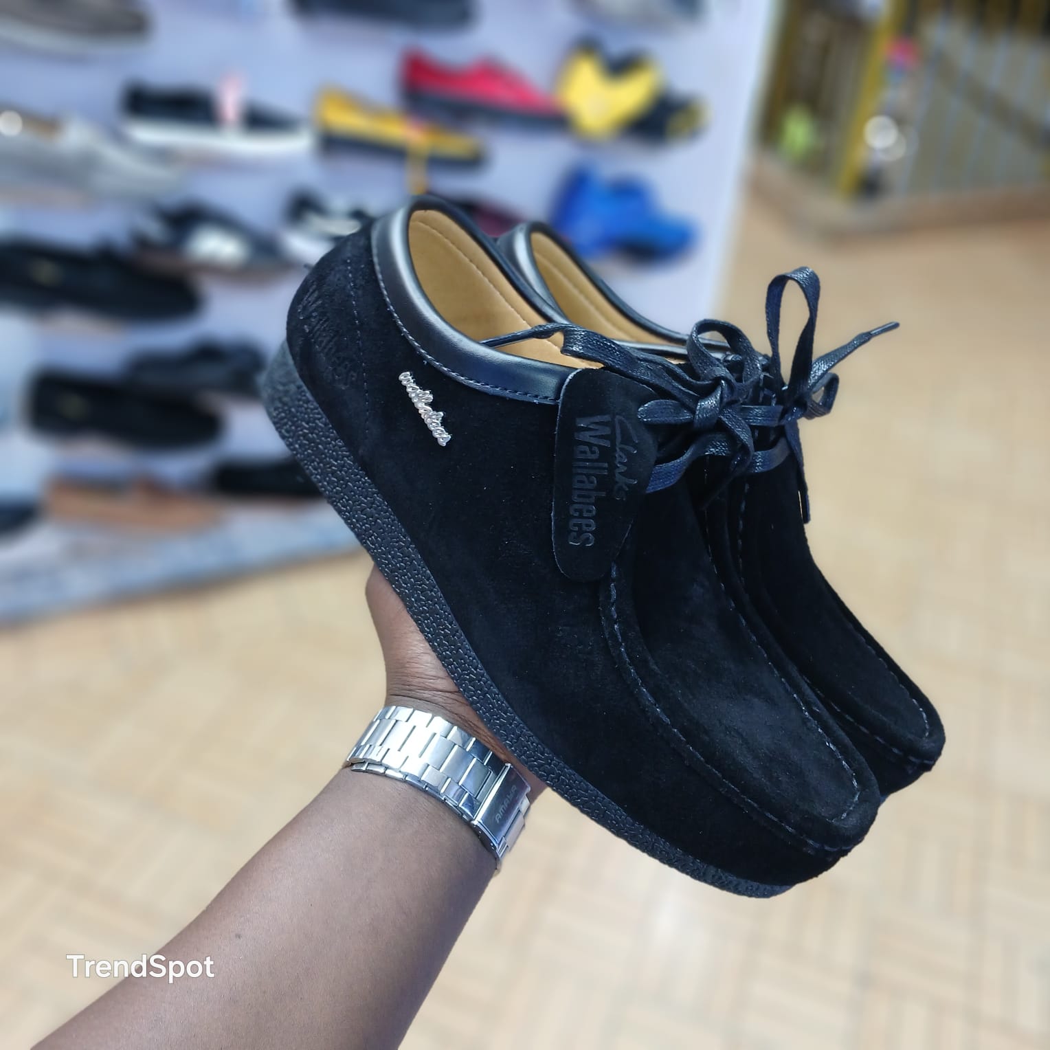 HIGH QUALITY⚡CLARK'S WALLABEES⚡ ORIGINA/LATEST/ NEW ARRIVAL SUEND CLARKS⚡ MEN'S official and non official all wearing men/classic fashioned breatherble suend wallabes 🔥samba sneakers❤️‍🔥VERY cute