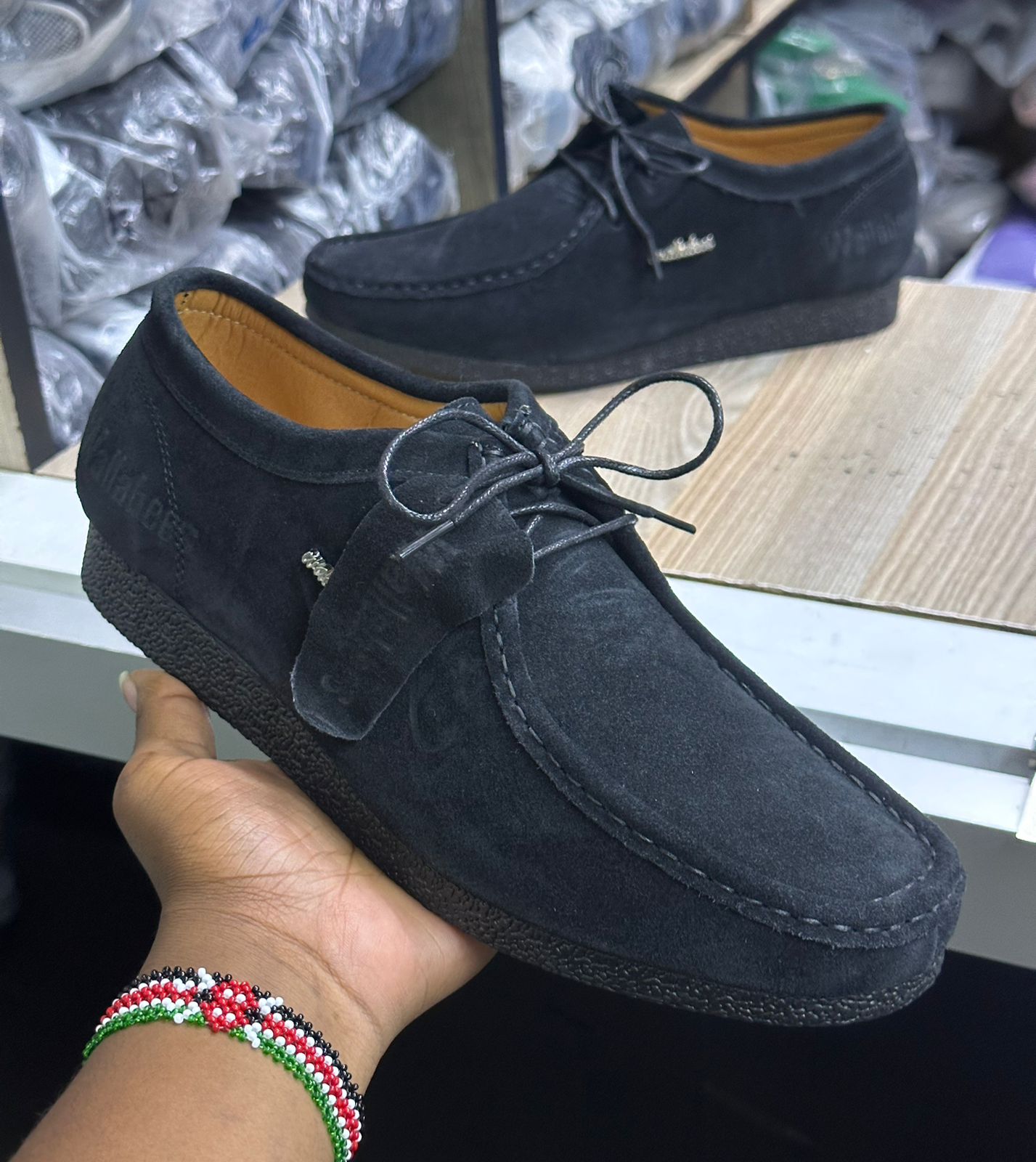 HIGH QUALITY⚡CLARK'S WALLABEES⚡ ORIGINA/LATEST/ NEW ARRIVAL SUEND CLARKS⚡ MEN'S official and non official all wearing men/classic fashioned breatherble suend wallabes 🔥samba sneakers❤️‍🔥VERY cute
