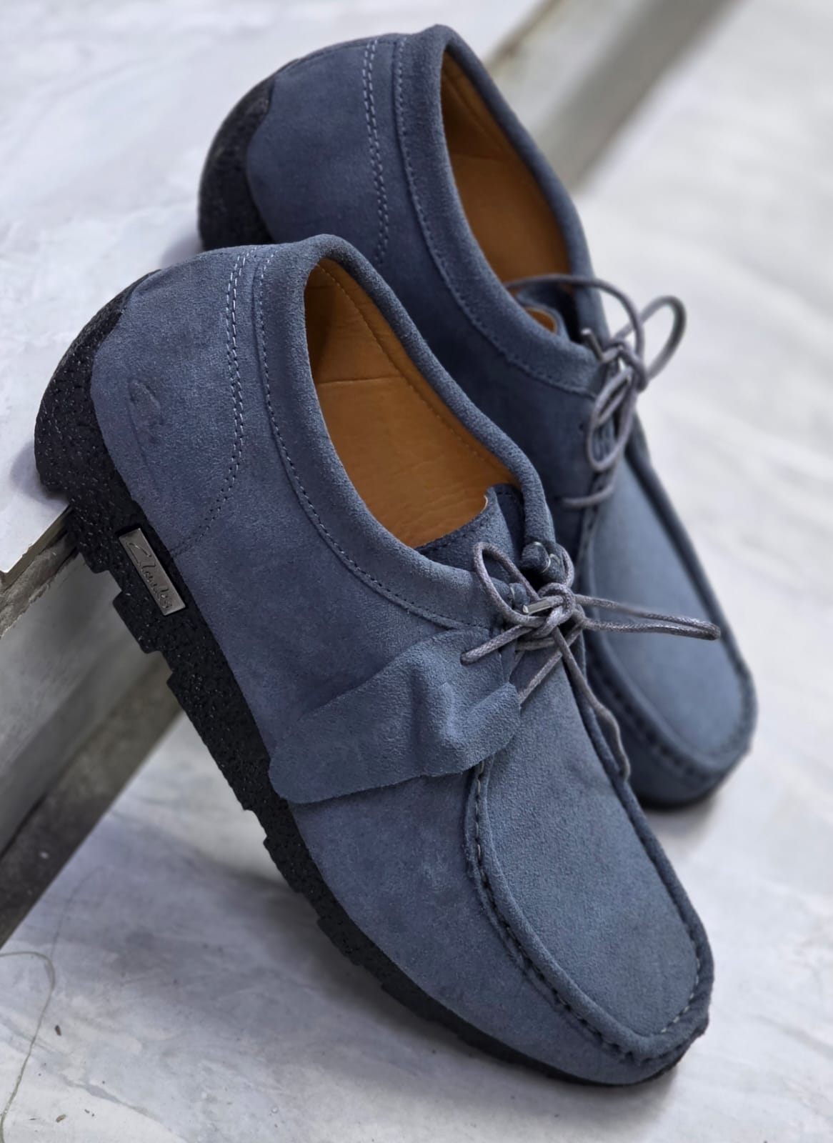 HIGH QUALITY⚡CLARK'S WALLABEES⚡ ORIGINA/LATEST/ NEW ARRIVAL SUEND CLARKS⚡ MEN'S official and non official all wearing men/classic fashioned breatherble suend wallabes 🔥samba sneakers❤️‍🔥VERY cute