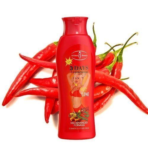 Aichun 200ml Hot Chilli & Ginger Slimming Cream Fast Lose Weight Burn Fat 3 Days 3 Centimeters