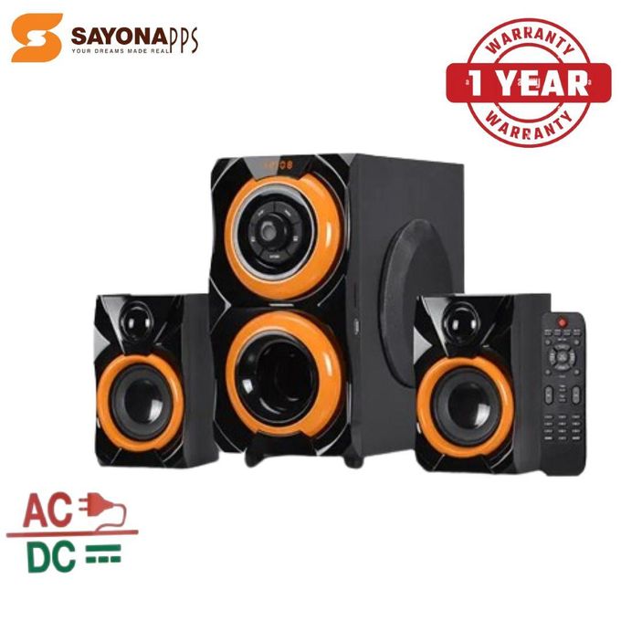 SAYONA AC/DC HOMETHEATRE SPEAKER sub woofer  SYSTEM-BLUETOOTH/FM/USB