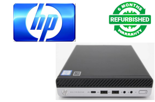 Refurbished Computer Desktop BOXED CPU HP MINI DESKTOP 800 G6 
10TH GEN CORE I5 16 GB 128 SSD WINDOWS 10 PRO