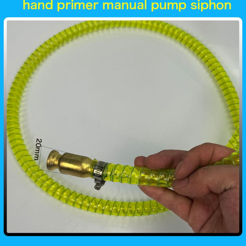 AUTO car fuel Diesel hand primer manual pump siphon fuel oil  liquid transfer