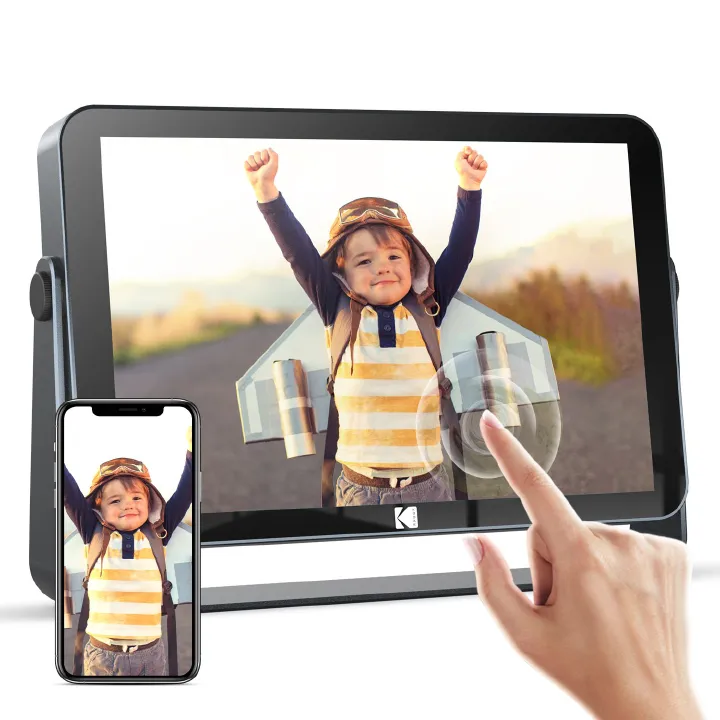 KODAK 10-Inch Touchscreen Digital Photo Frames / Wi-Fi Enabled/Picture Frame/Photo Albums
