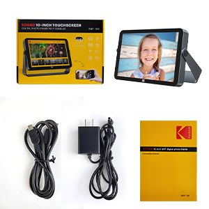 KODAK 10-Inch Touchscreen Digital Photo Frames / Wi-Fi Enabled/Picture Frame/Photo Albums