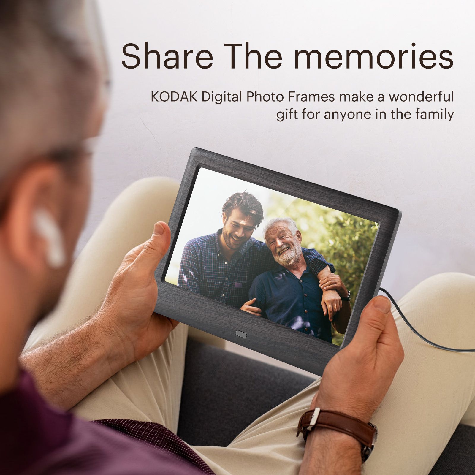 KODAK 10 Inch Multifunctional Digital Photo Frame with Remote Control/Picture Frame