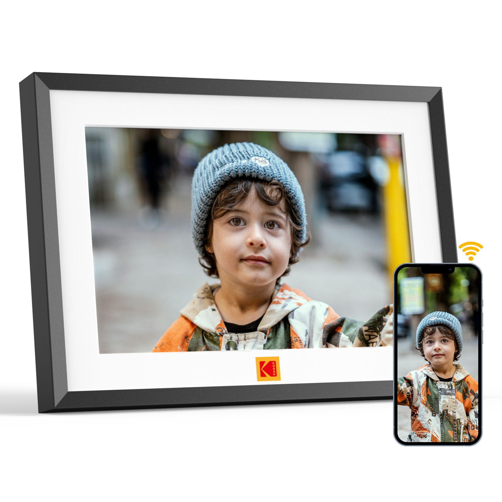 KODAK 10 Inch Digital Photo Frame Multifunctional with WIFI Enabled Picture Frame
