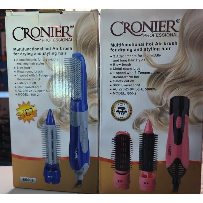 Cronier professional 3in1 MULTIFUNCTIONAL Hot Air Brush