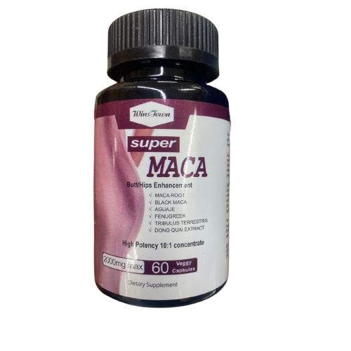 Wins Town Super Maca Butt/Hips Enhancement Capsules