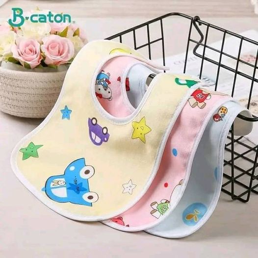 Baby Feeding Bibs / Burp Cloths | Soft, Absorbent & Gentle on Skin | Unisex | Easy-Clean